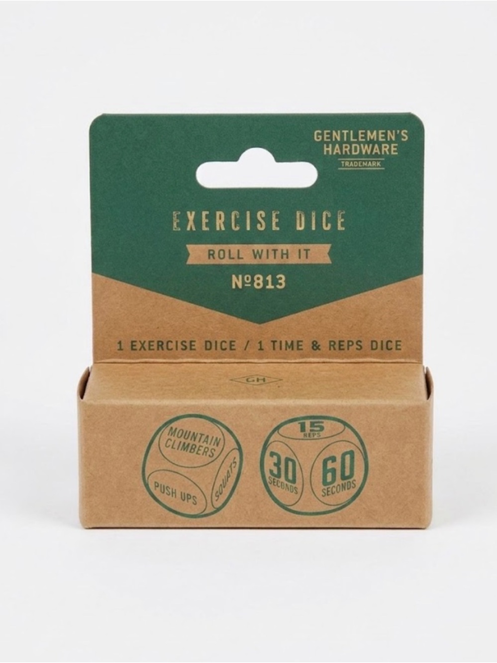 Gentlemen's Hardware Exercise & Reps Fitness Dice